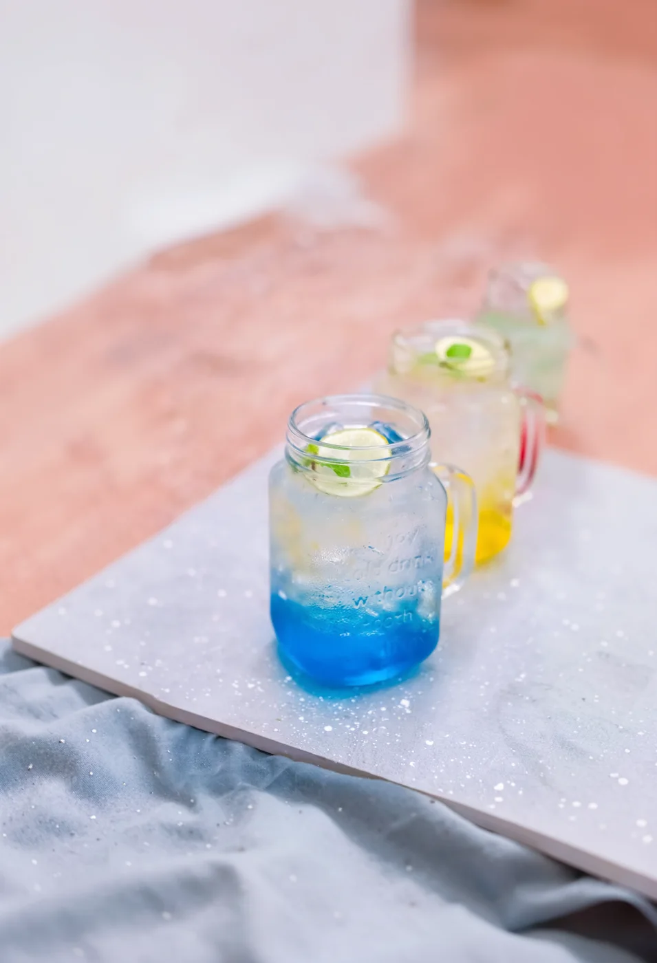 Soda italiana azul Bubuyu